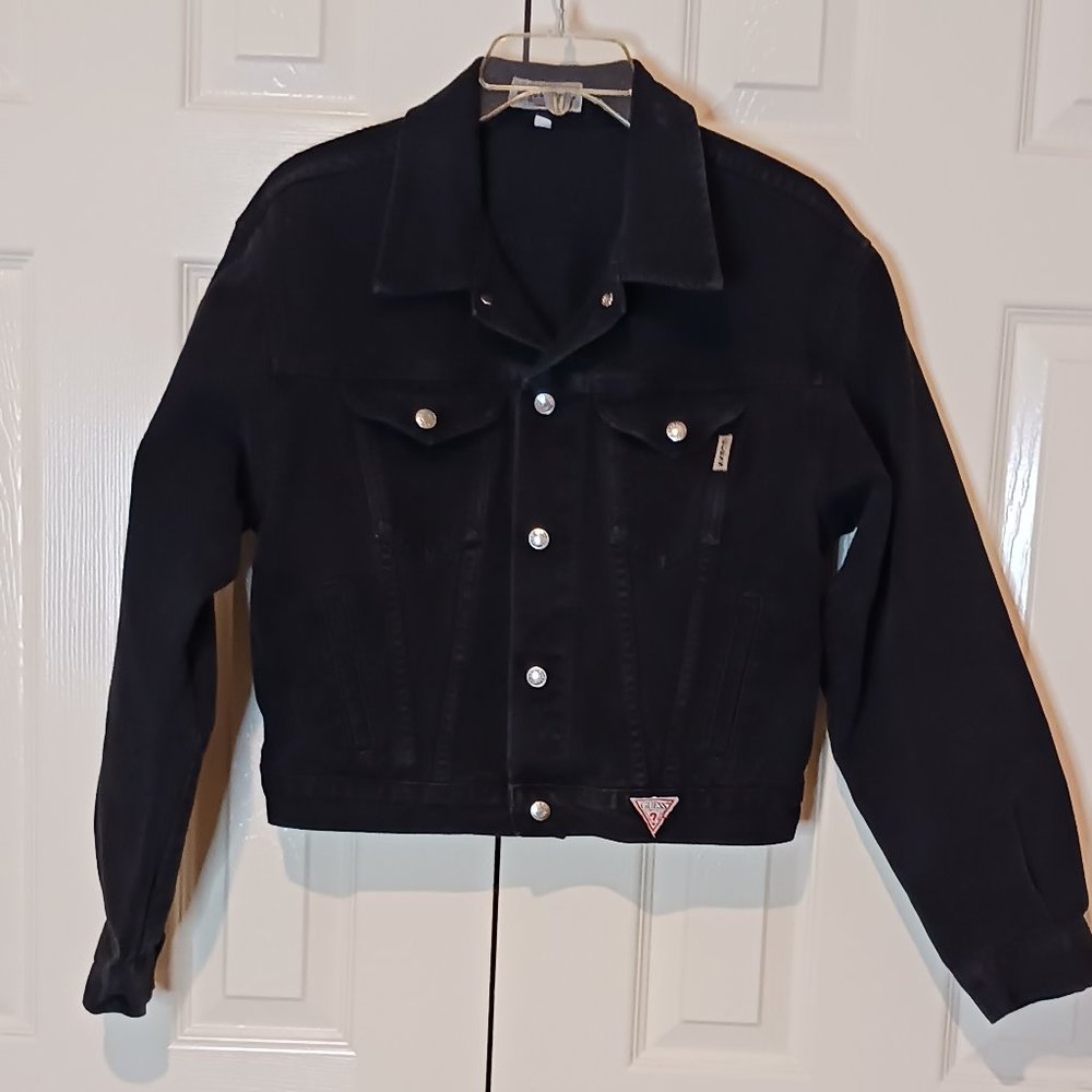 Girl's Guess Denim Jacket Size Large